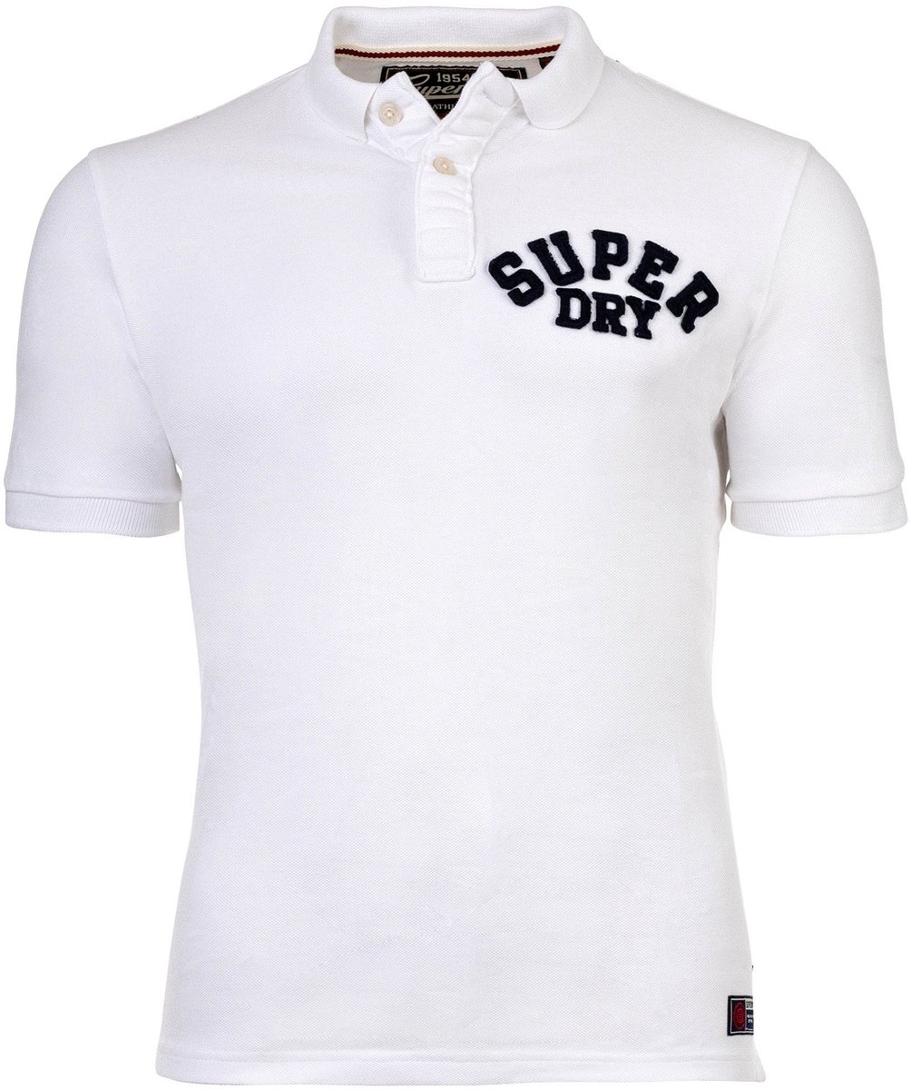 Superdry Poloshirt Vintage Athletic Polo Wit