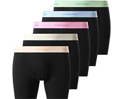 Calvin Klein - Heren Onderbroeken 5-Pack Icon Stretch Boxers - Zwart - Maat L