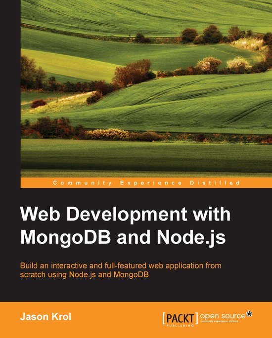 Web Development with MongoDB and Node.js - cover
