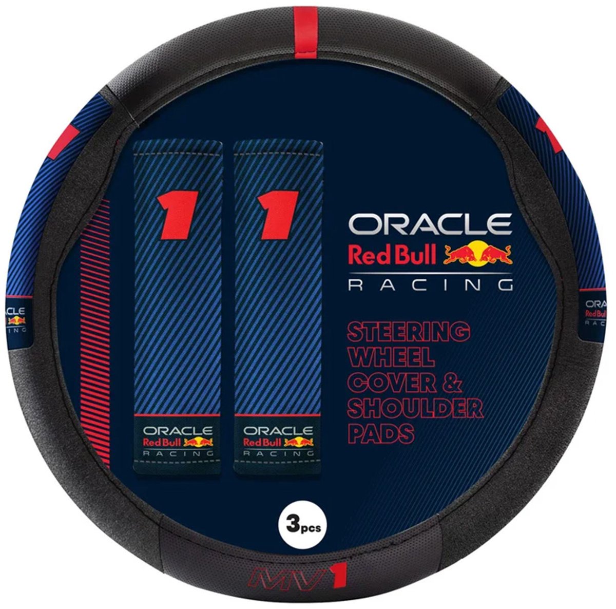 Red Bull Racing Stuurwielhoes en Schouderkussens MV1