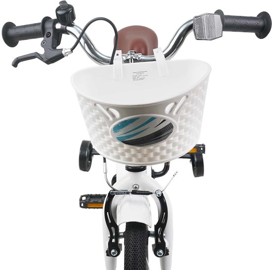 vidaXL - Kinderfiets - 14 - Inch - voor - 3-5 - jaar - oud - Wit van VidaXL — afbeelding 3