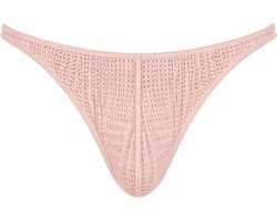 Barcode Berlin Thong Gor Rose - MAAT S - Erotisch Heren Ondergoed - String voor Man - Sexy mannen String