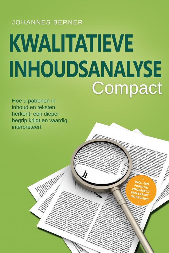 Kwalitatieve inhoudsanalyse – Compact: Hoe u patronen in i ... - cover