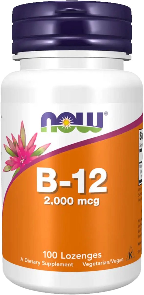 Vitamine B-12 2000mcg - 100 lozenges