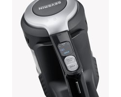 Severin HV 7155 - 2-in-1 snoerloze hand- en steelstofzuiger met parkeerstand - 21.6V - zwart/grijs