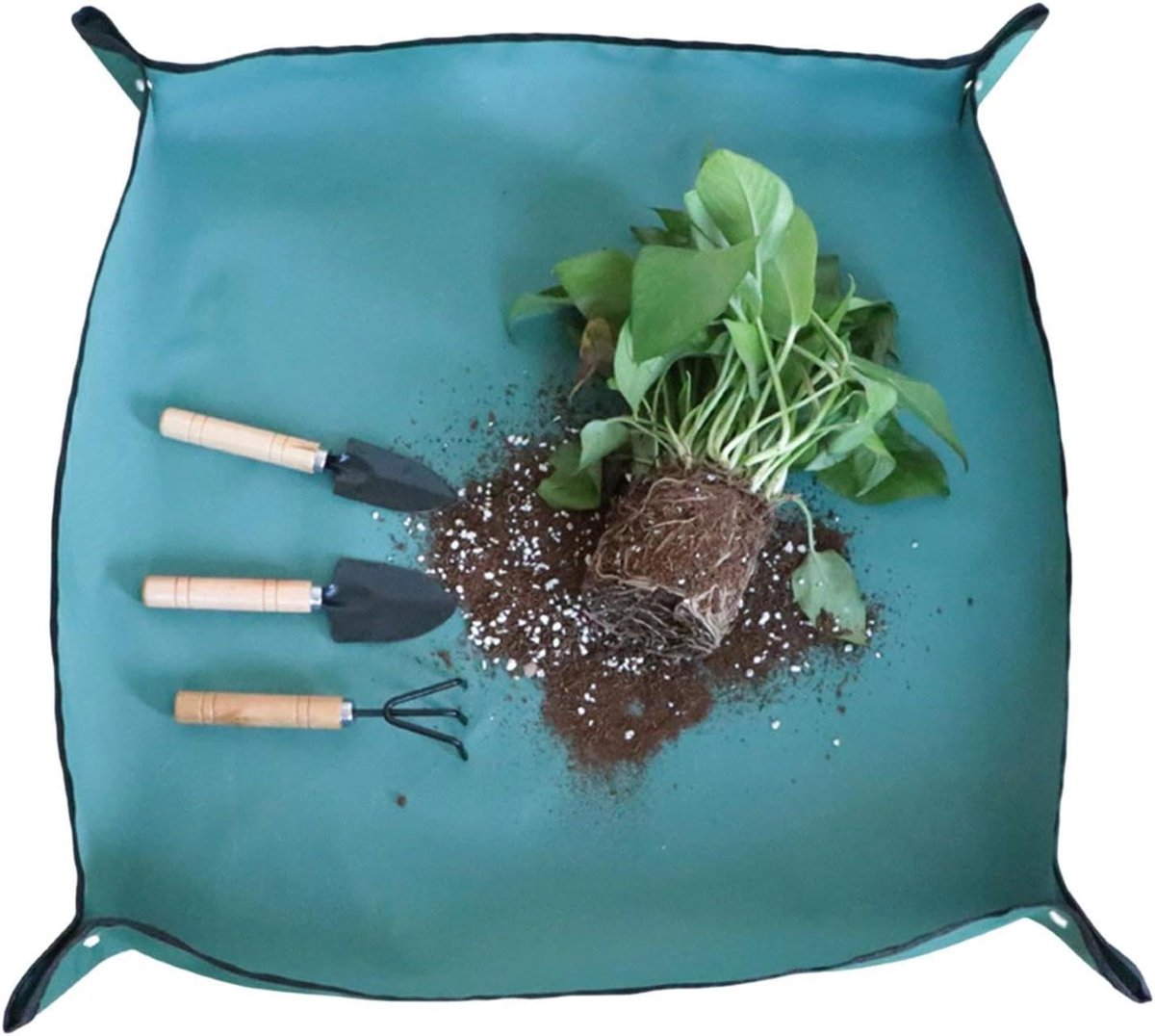 Verpotmat Kamerplanten - Planten Zeil - Netjes Verpotten - Extra Dik Oxford Stof - 75 x 110 cm - Niet gespecificeerd