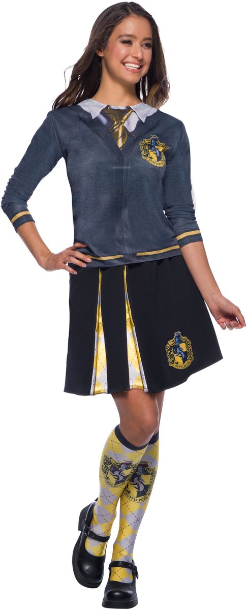 RUBIES USA - Harry Potter Huffelpuf t-shirt voor volwassenen - Medium