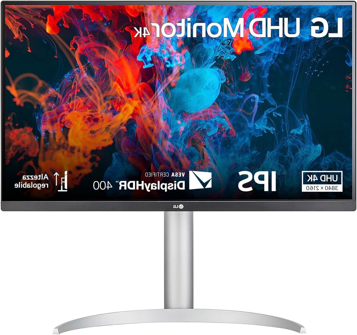 UltraFine Monitor - 4K IPS Scherm - Professioneel Werk - IPS Display Technologie - 27 Inch - Wit