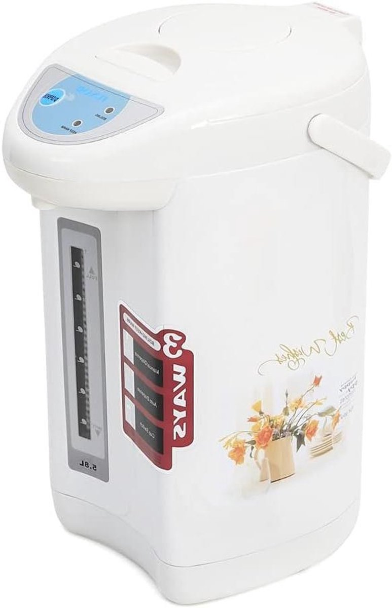 Thermoskan Waterkoker - Heetwaterdispenser - Direct Heet Water - Eenvoudige Knopbediening - 4 Liter - Wit