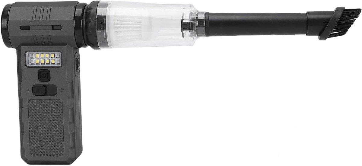Elektrische Luchtblazer - Turboblower Stofverwijderaar - Apparaten Reinigen - 130.000 RPM Hoge Snelheid - 4000 mAh Batterij - Zwart