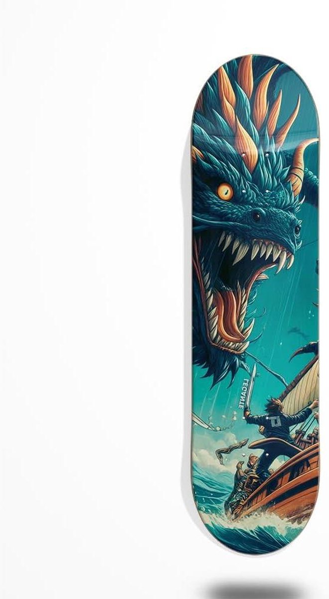 Skateboard Deck Blank Deck Street Skateboarding Esdoorn Constructie 8.5 Inch Meerkleurig