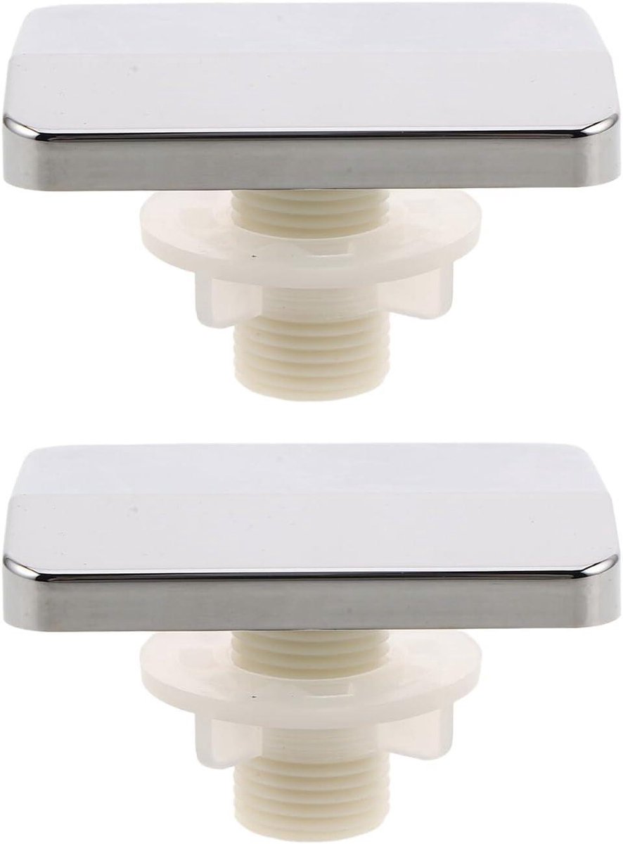 Voetenbad Accessoires - Spa Opzetstukken - Voetverzorging Thuis - Voorkomt Haar Verstopping - 2 Stuks - Wit