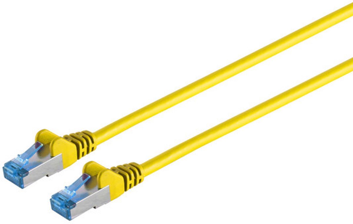 Patchkabel cat6A S/FTP PIMF gelb 20m