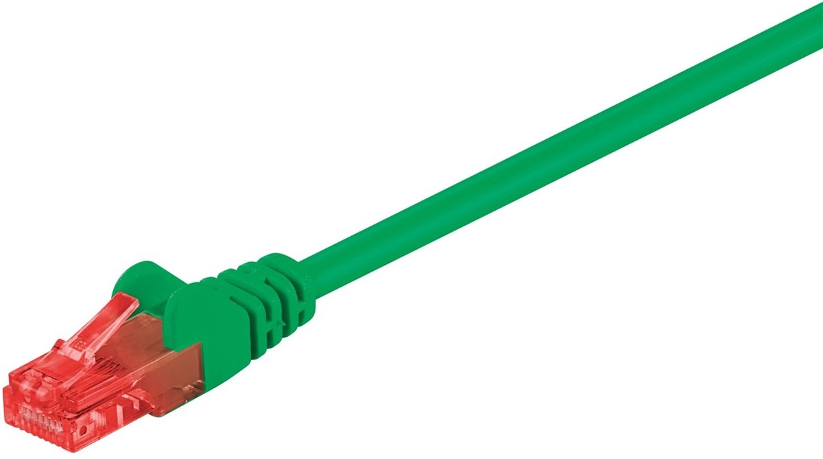 Wentronic CAT6 Netwerkkabel - RJ45 - Groen - 10 m
