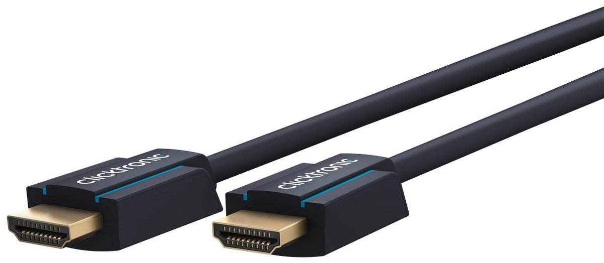 Clicktronic Premium High Speed HDMI™ Cable with Ethernet 2 m