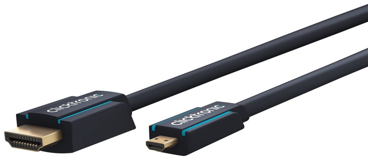 Clicktronic HDMI™ naar Micro HDMI™ adapterkabel