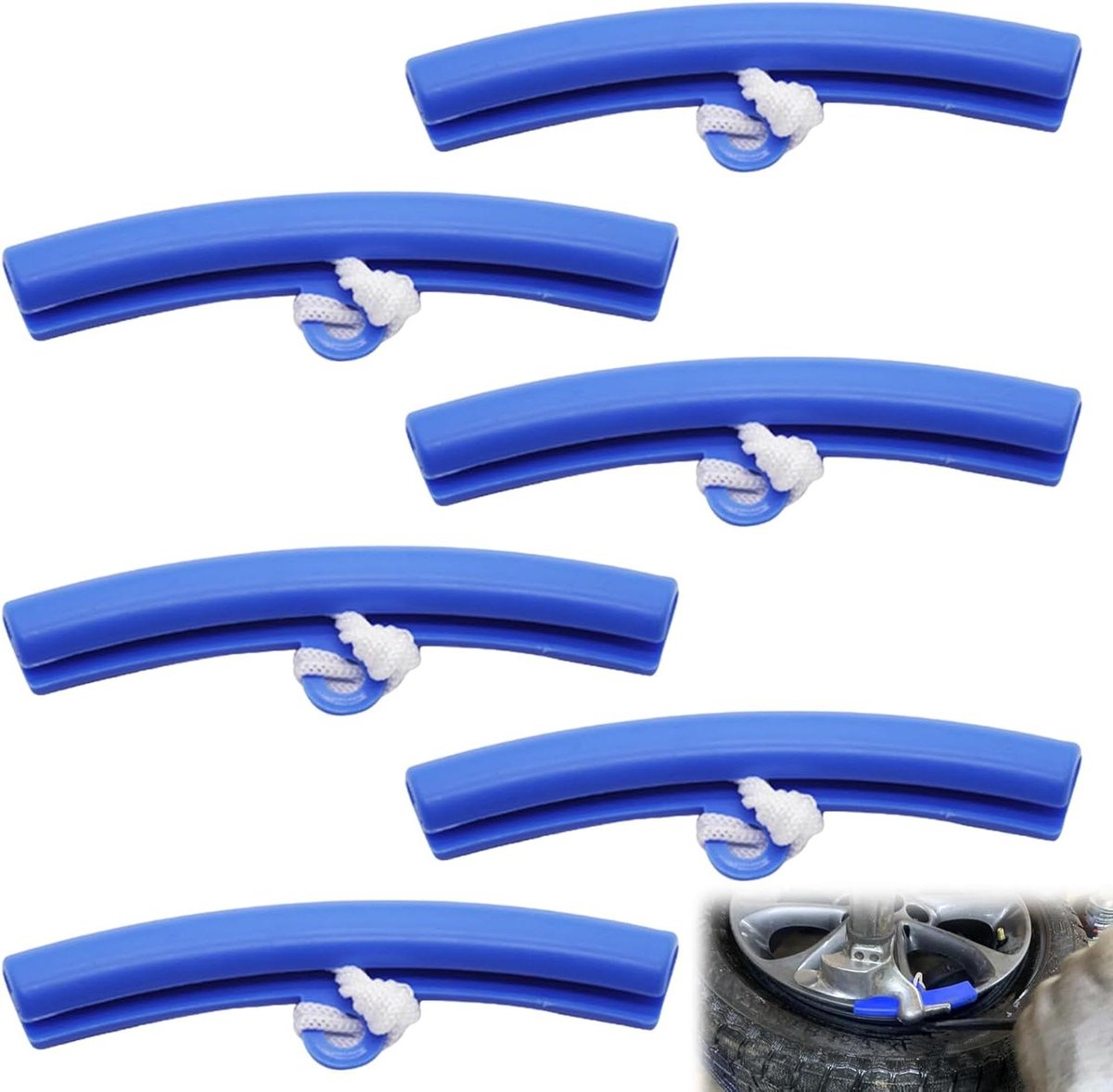 Velgbescherming Set - Bandenwissel Hulpmiddel - Velgen Beschermen - Duurzaam Polyurethaan - 6 Stuks - Universeel