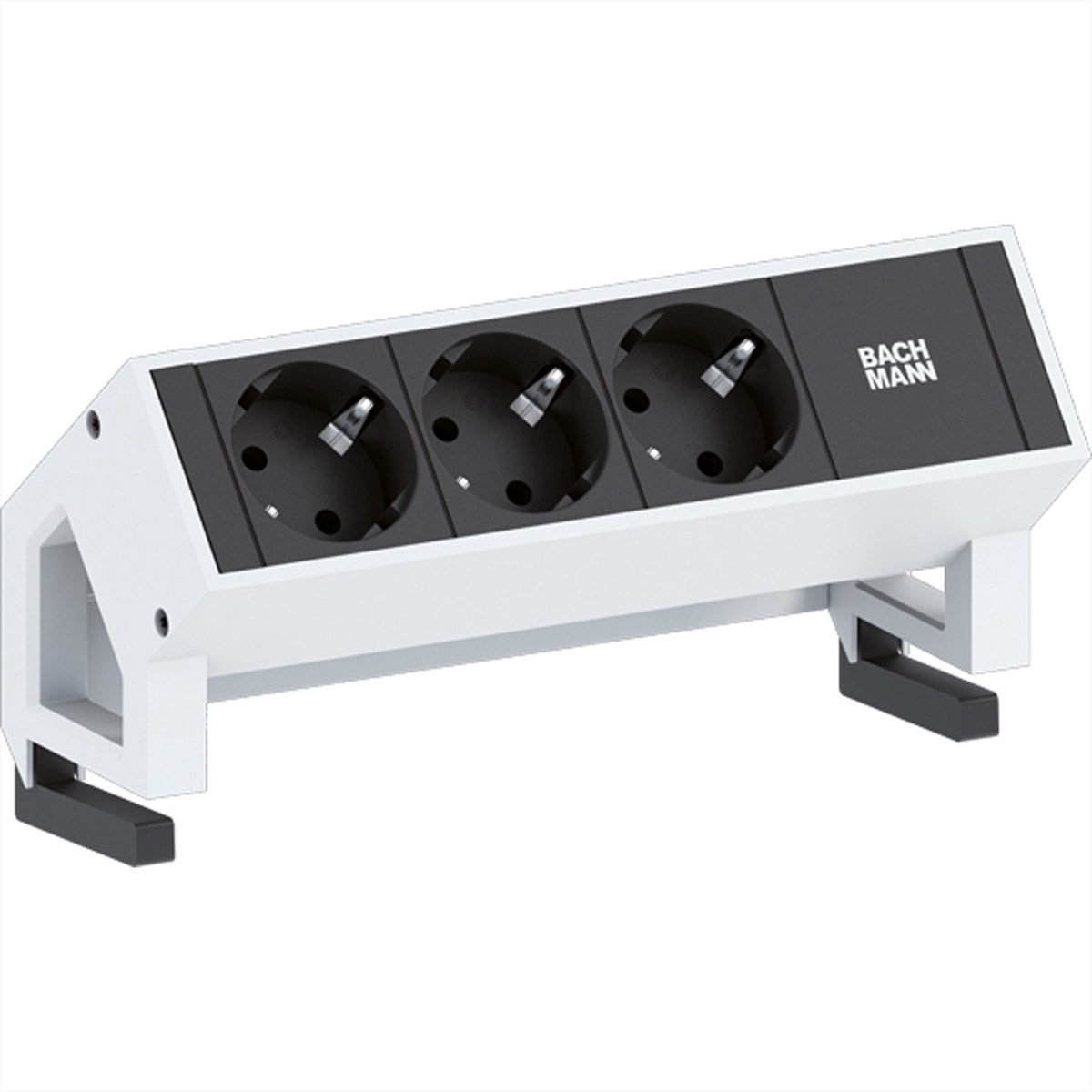 Bachmann 902.4048 power uitbreiding Binnen 3 AC-uitgang(en) Zwart, Grijs