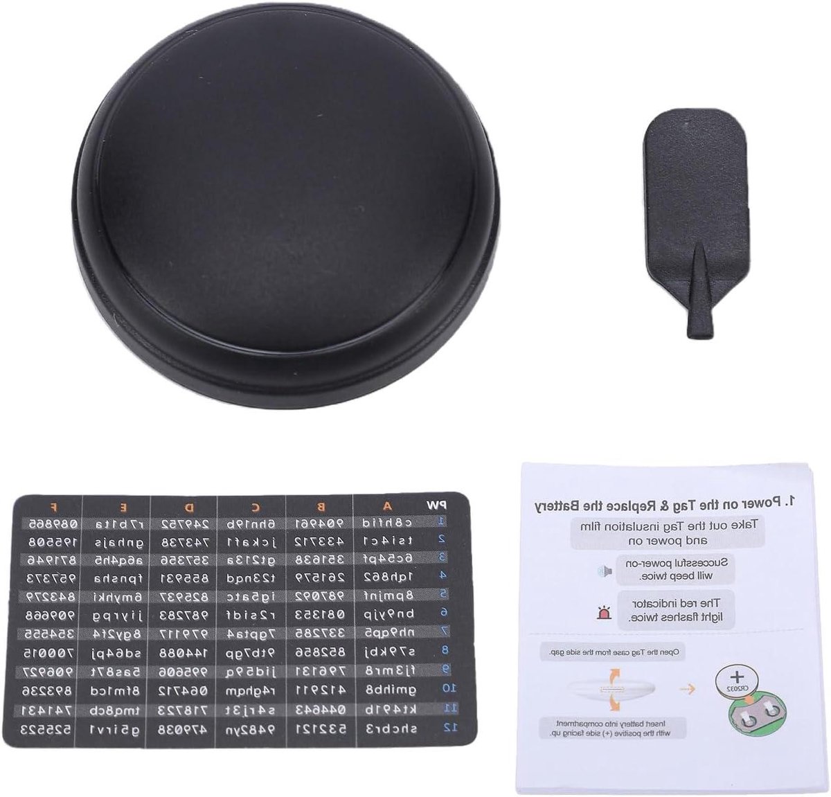 Locatie Tracker - Zoek Tag - Spullen Vinden - Dubbel Systeem - Compact Formaat - Wit