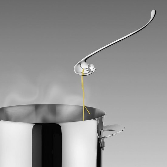 Pastatester - Spaghettitang - Pasta Koken - Vaatwasmachinebestendig - 24 cm - Zilver — afbeelding 3