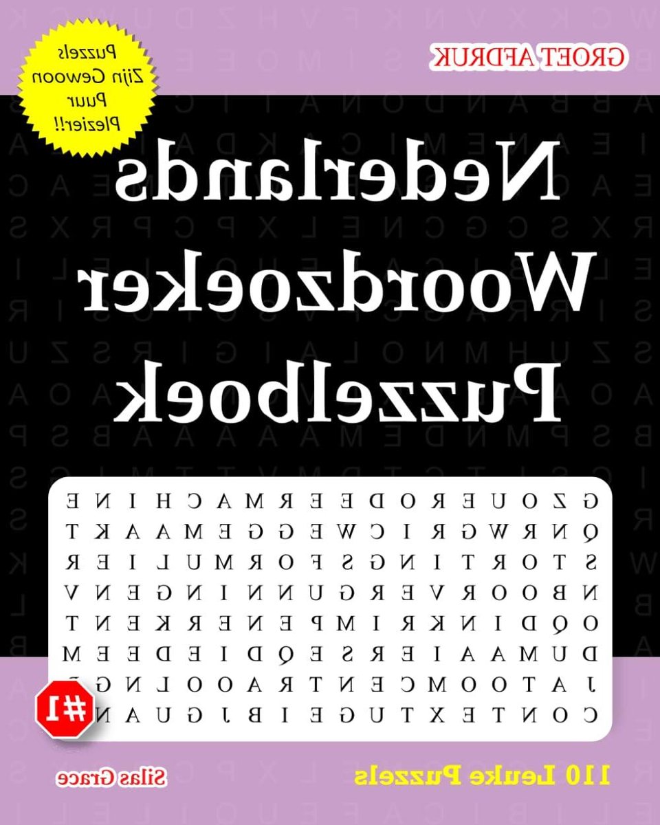 Woordzoeker Puzzelboek - Puzzelboek Nederlands - Hersenen Trainen - 110 Leuke Puzzels - 122 Pagina's - Niet gespecificeerd