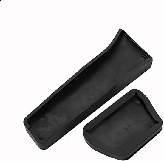 Pedaalhoezen Auto - Voetpedaal Covers - Verbeterde Grip - Antislip Ontwerp - Set van 3 - Zwart — afbeelding 3