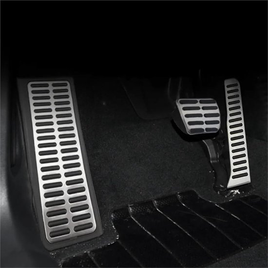 Pedaalhoezen Set - Auto Pedalen - Verbeter Rijgrip - Antislip Ontwerp - MT with rest - Metaal — afbeelding 2