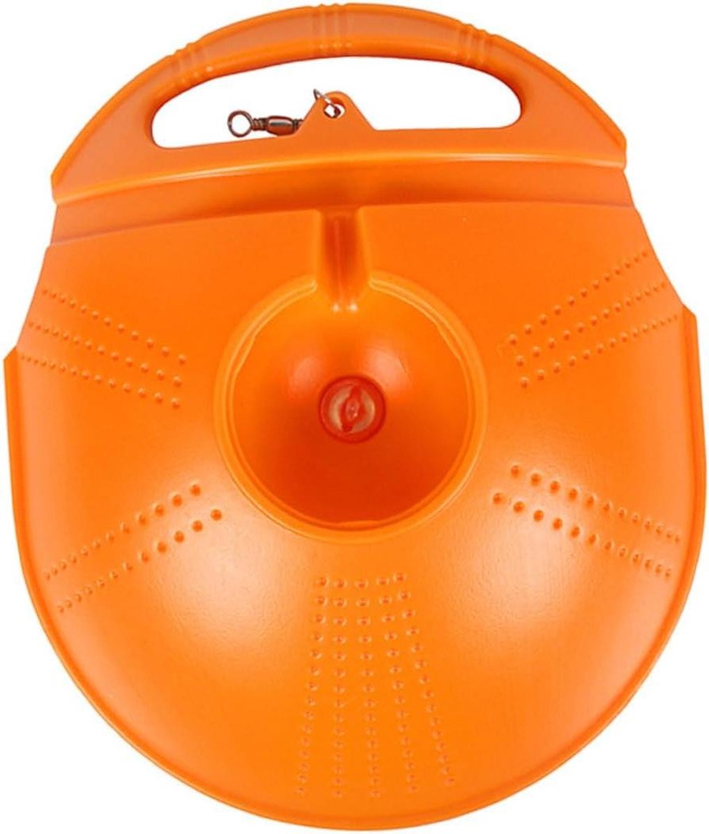 Tennistrainer Set - Oefen Rebounder - Tennis Oefenen - Antislip Rubberen Basis - 24 x 20 x 7 cm - Oranje