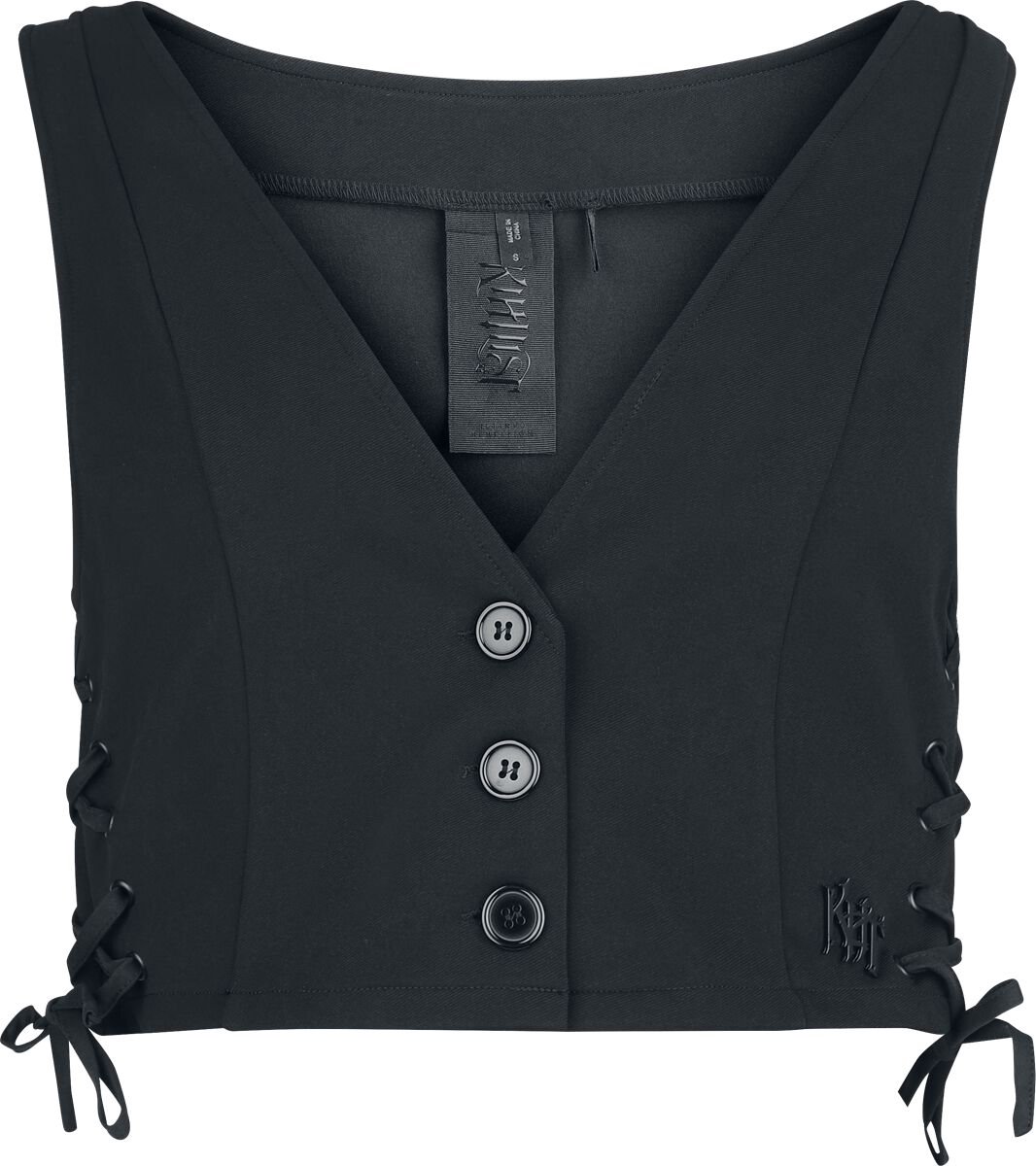 KILLSTAR Nexara Waistcoat Dames Bodywarmer - zwart - XL