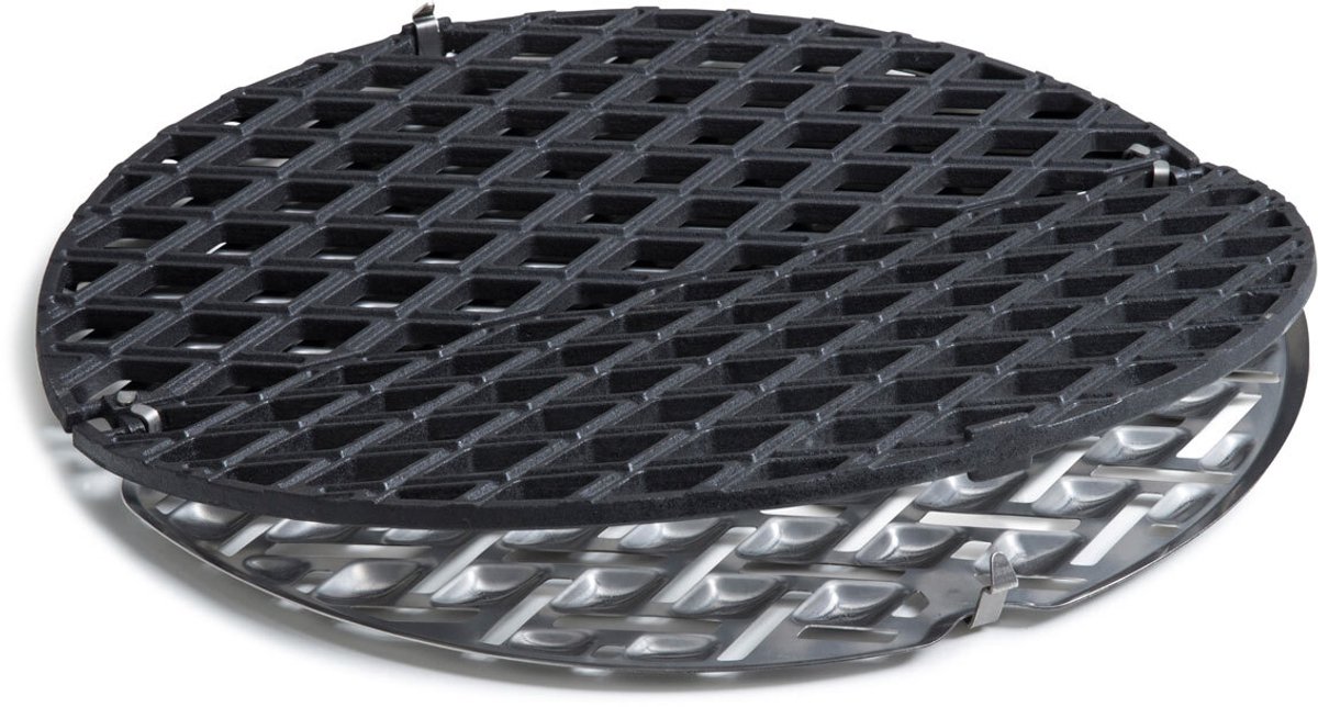 Höfats Cone Barbecue Grillrooster - Gietijzer - Ø46 cm - Zwart