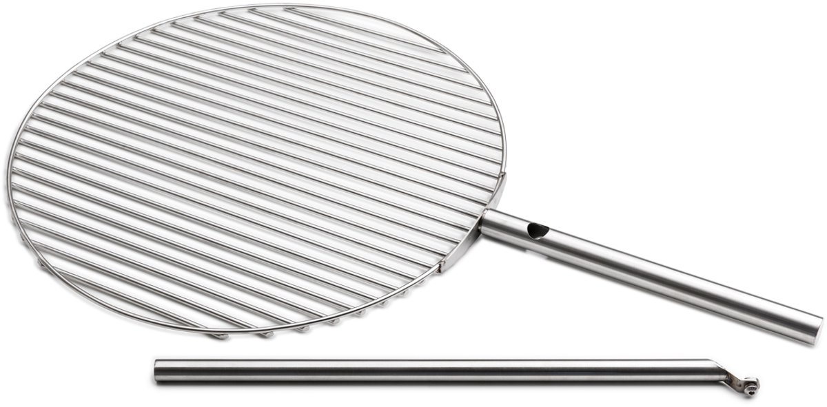 Höfats Triple Haard Grillrooster - RVS - Ø55 cm - Zilver
