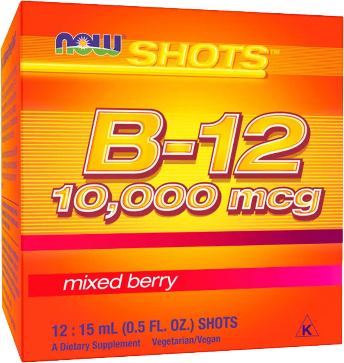 Vitamine B-12 10000mcg Shots - 12x 15 ml