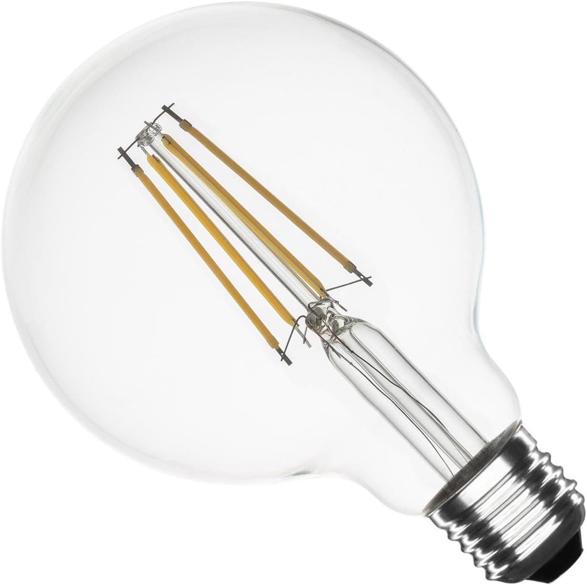 Gloeilamp LED Filament E27 8W G95 Neutraal Wit 1055lm Geen Knippering