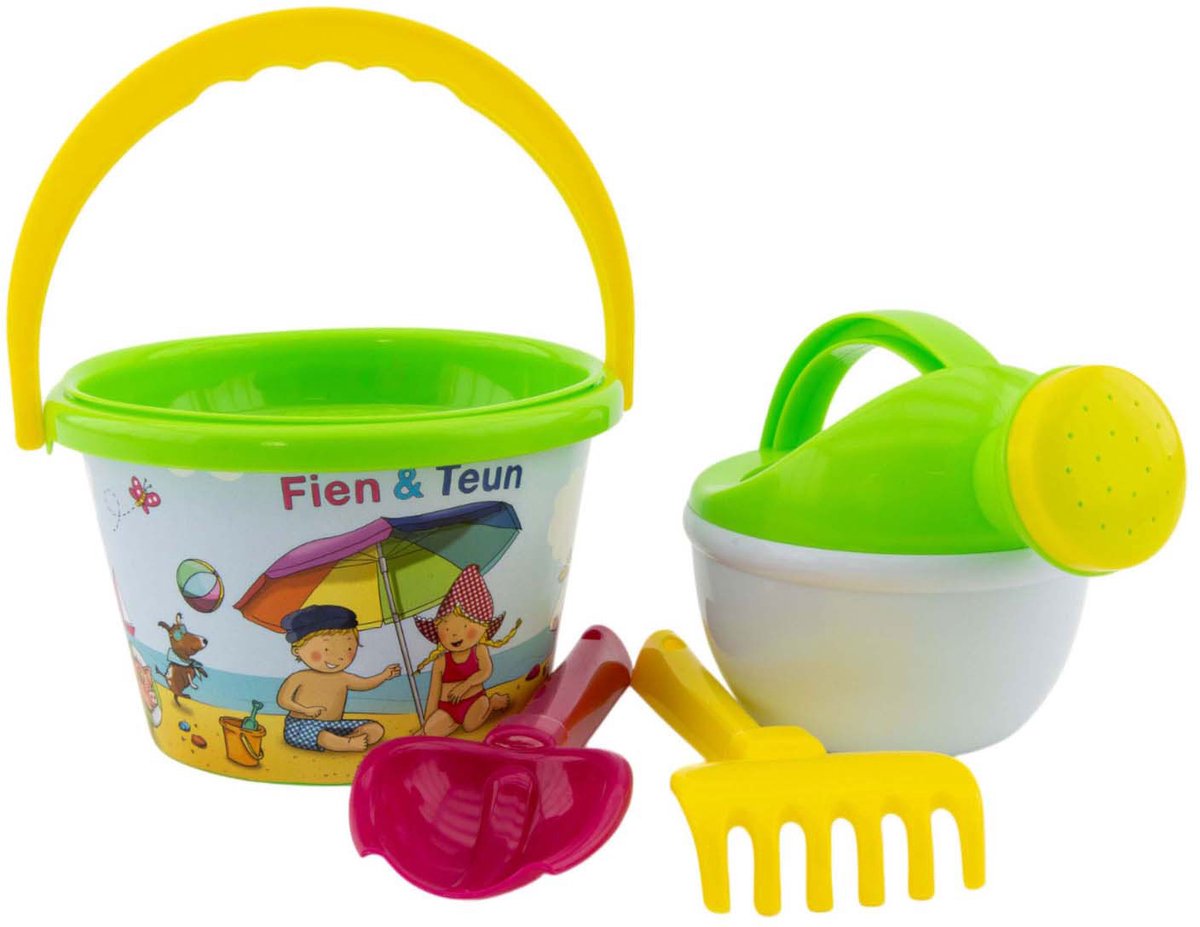 Fien & Teun Strandset 9,5cm - 5dlg.