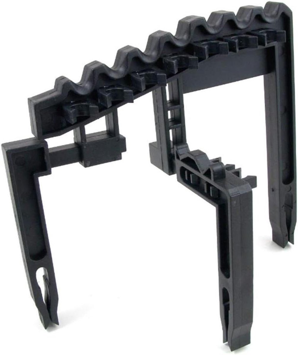 Golf Club Organizer - Houten Houder - Clubs Beschermen - Houdt 9 Ijzers Vast - 25x23x4.5cm - Goud