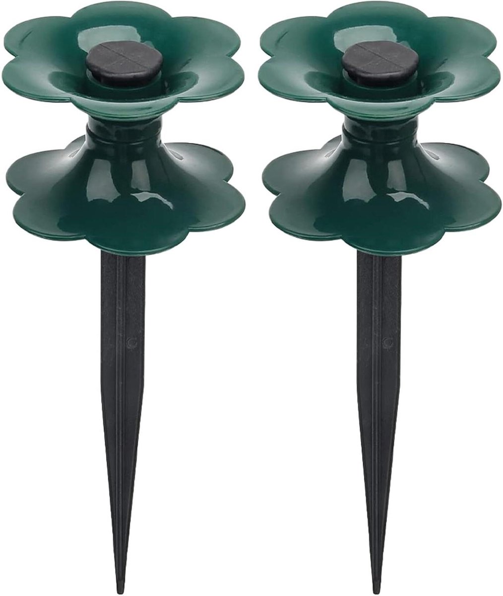 Tuinslanghouder 2 Stuks - Gazon slang steun - Slangen organiseren - Voorkomt verstrengeling - 25 x 9 cm - Diverse kleuren