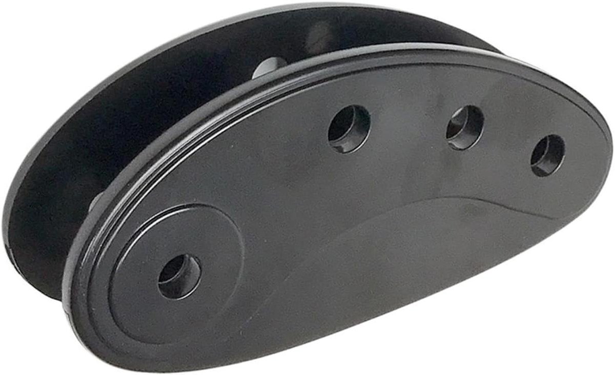 Loopband Hellingsverhoger - Wig Blokken - Training Intensiveren - Anti-wiebel Ontwerp - 24/27 mm Buis - Zwart