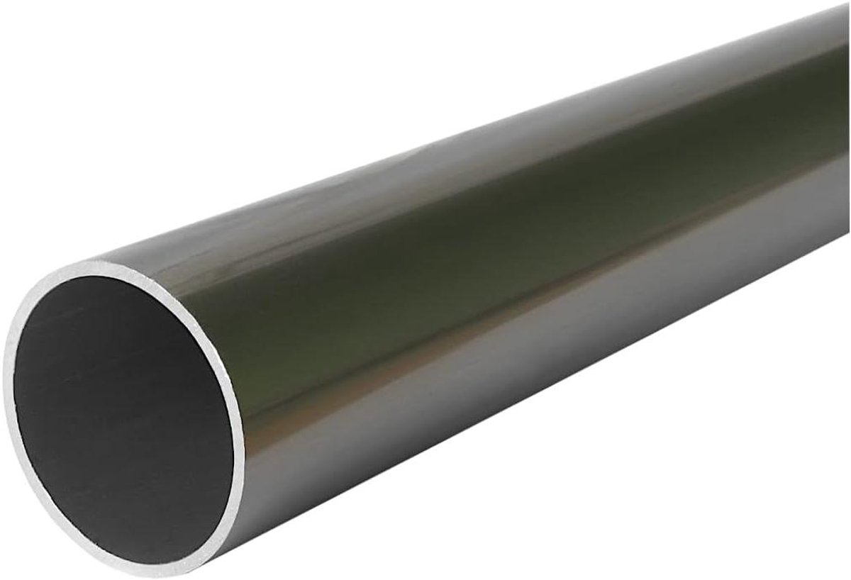 Aluminium Ronde Buis - Metaalprofiel - Constructie Bouw - Roestvrijstalen look - Ø 43 x 2 mm - Geanodiseerd