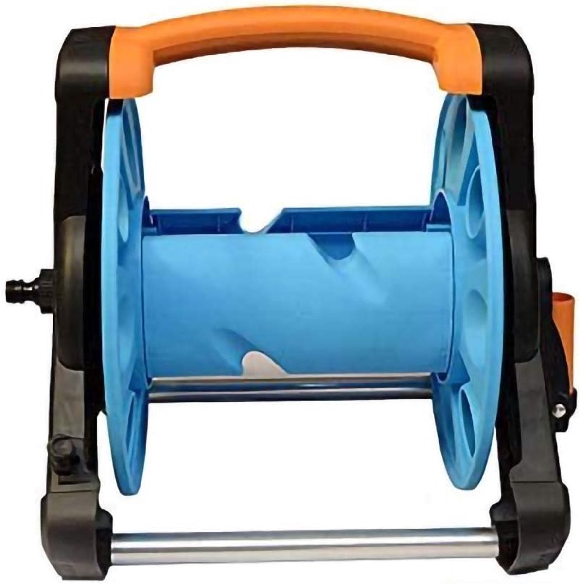 Hose Reel Support - Water slang houder - Tuinieren en opslag - Roestbestendig ontwerp - 35 Meter capaciteit - Grijs
