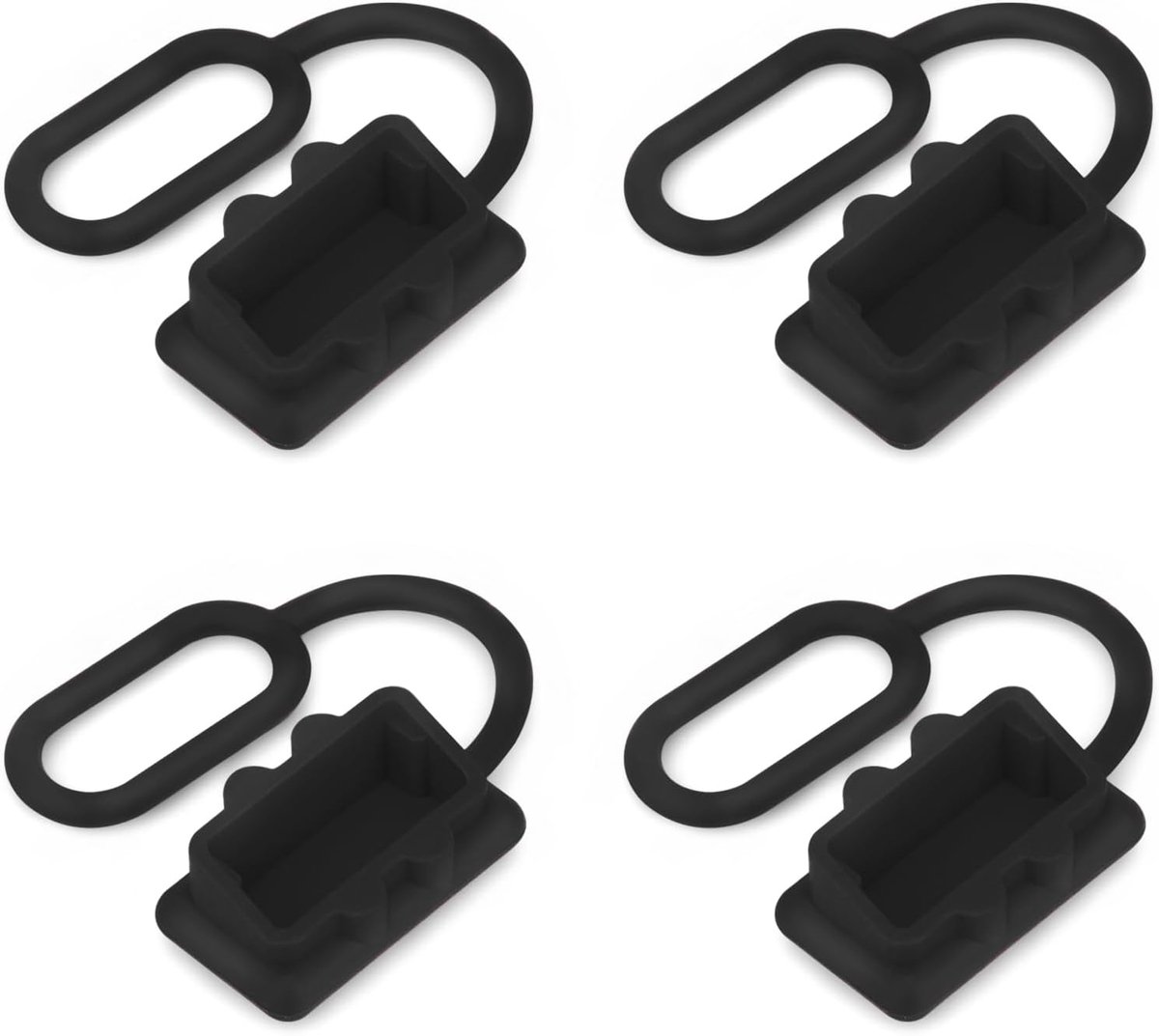Accu Snelscheidingsstekker - Batterij Connector - Stroom Scheiden - Hoge Ampèrage - 6 AWG - Grijs
