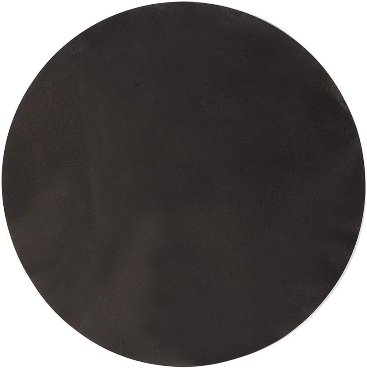 Inductie Kookplaat Mat Siliconen Onderlegger Koken Beschermen Hittebestendig Antiaanbak 40cm Rond Zwart