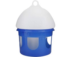 Duiven Drinkfontein - Vogel Drinker - Vogels Verzorgen - Antifouling Ontwerp - 6.5 Liter - Wit