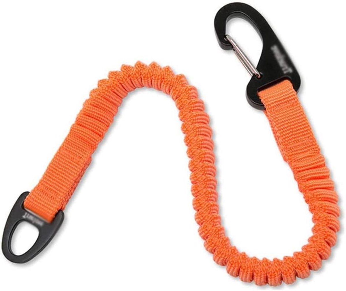 Hondentouw Bungee - Hondenriem Kort - Hardlopen Wandelen - Schokabsorberend Nylon - 37-60 cm - A