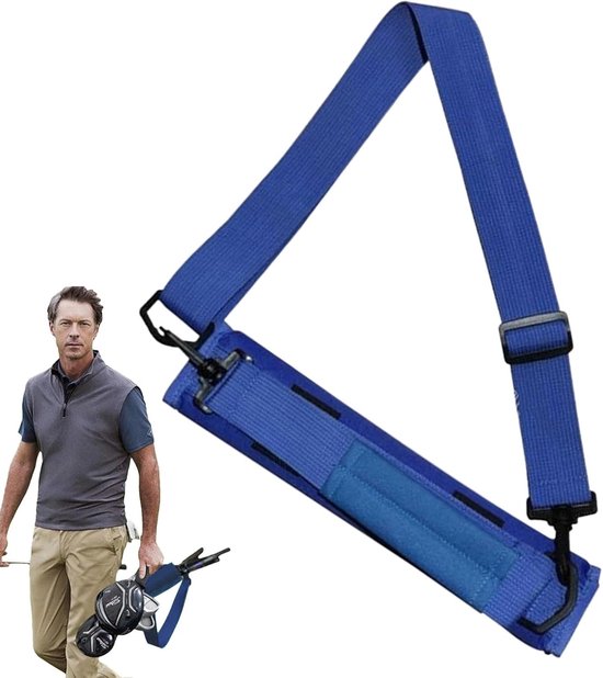 Golfclub Draagtas - Golf Sleeve Reistas - Golf Wandelen - Geïntegreerd Standaardsysteem - Lichtgewicht Ontwerp - Blauw — afbeelding 5