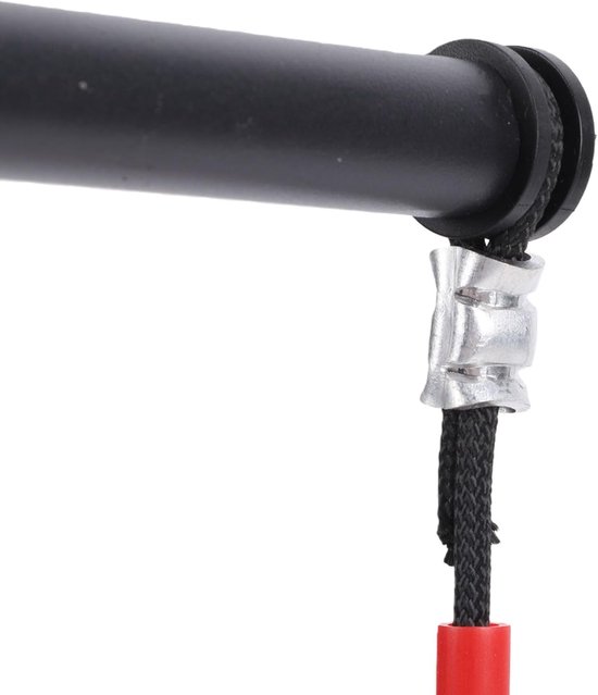 Swingtrainer - Trainingshulpmiddel - Sport Oefenen - Automatische Balteruggave - 3 Hoogte-instellingen - Rood — afbeelding 3