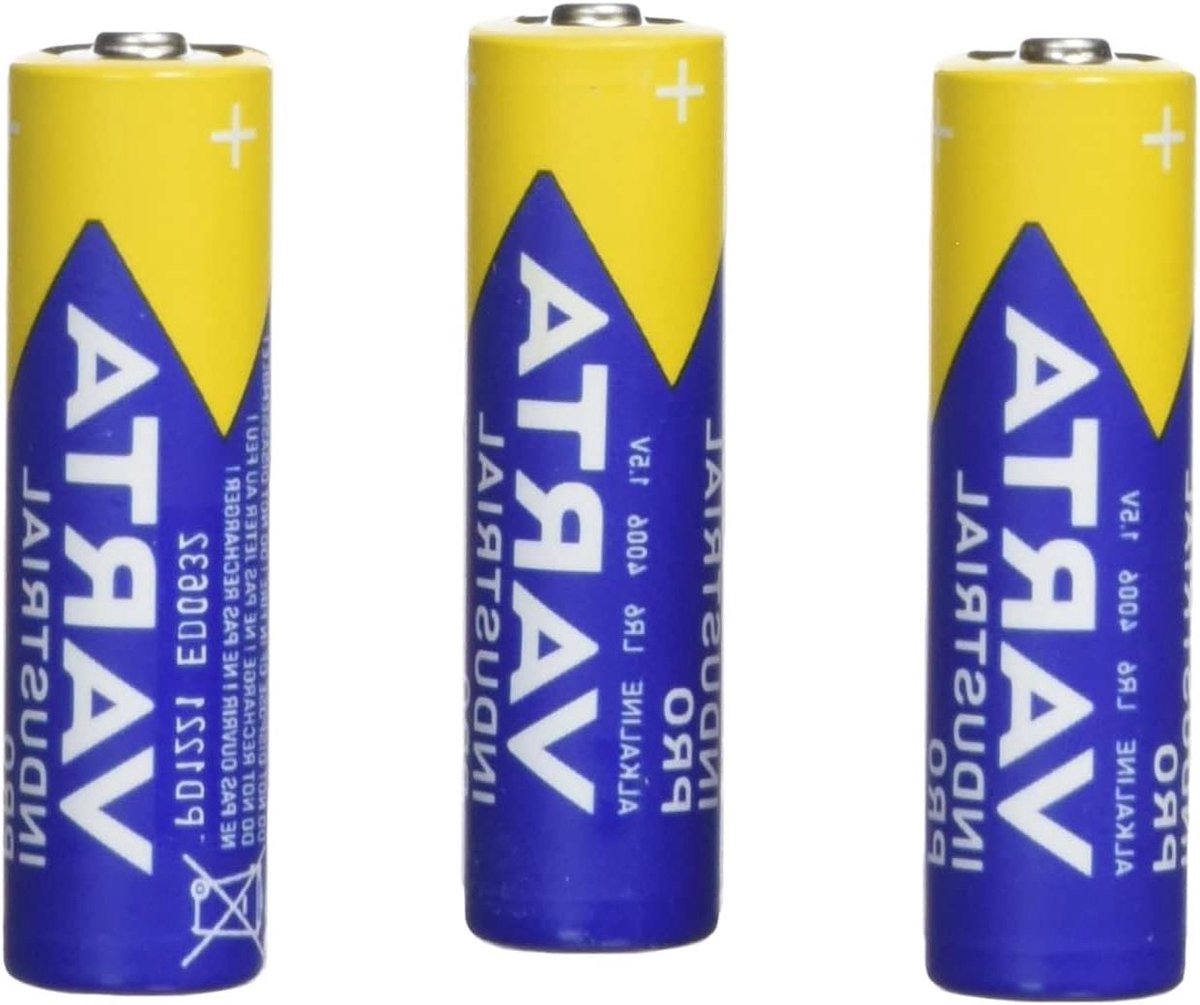 Industriële Batterijen - Wegwerp Cellen - Apparaten Voeden - Hoge Capaciteit - 10 Stuks - Zilver