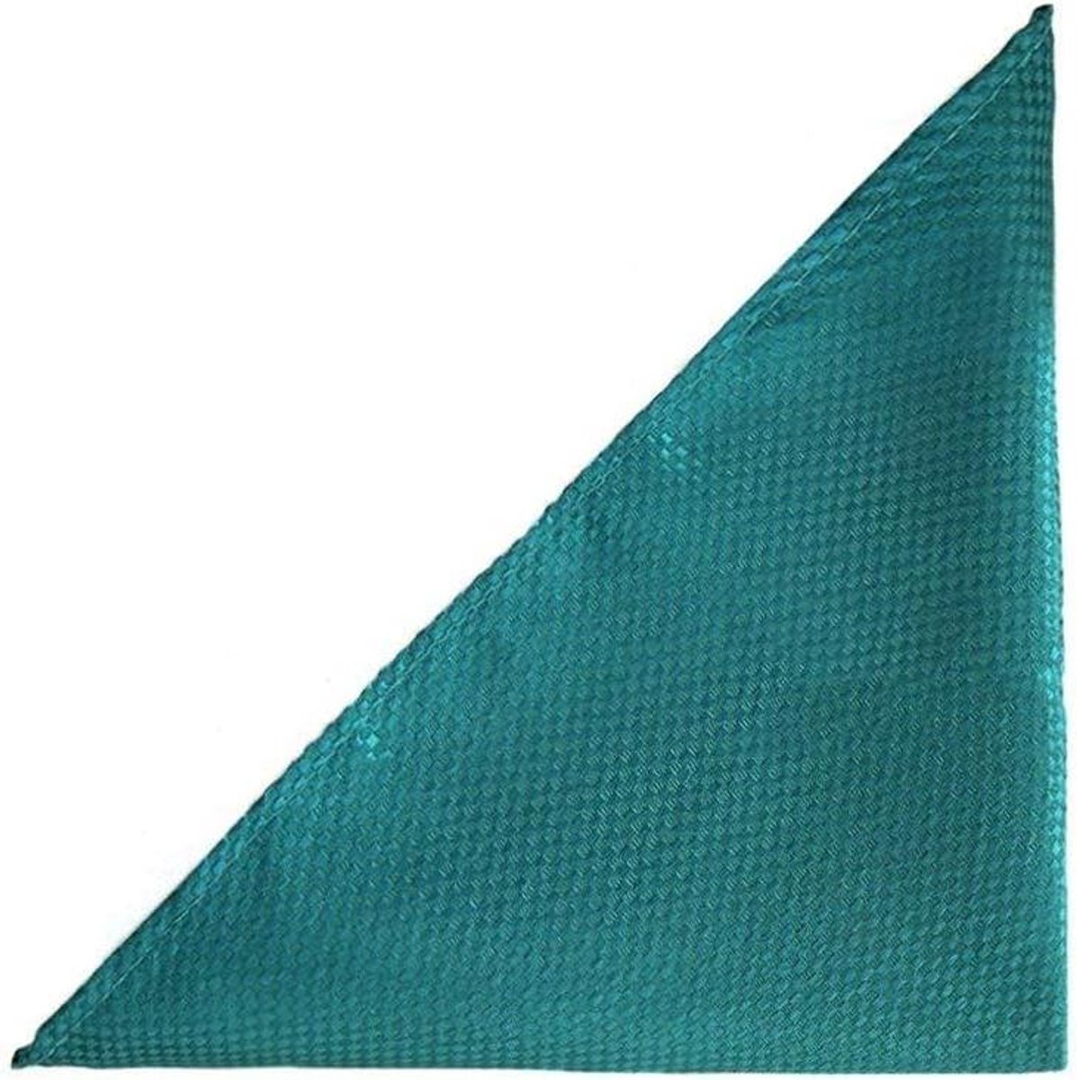 Zakdoeken Heren - Stof voor jas - Formele gelegenheden - Effen kleur design - 23 x 23 cm - Wit