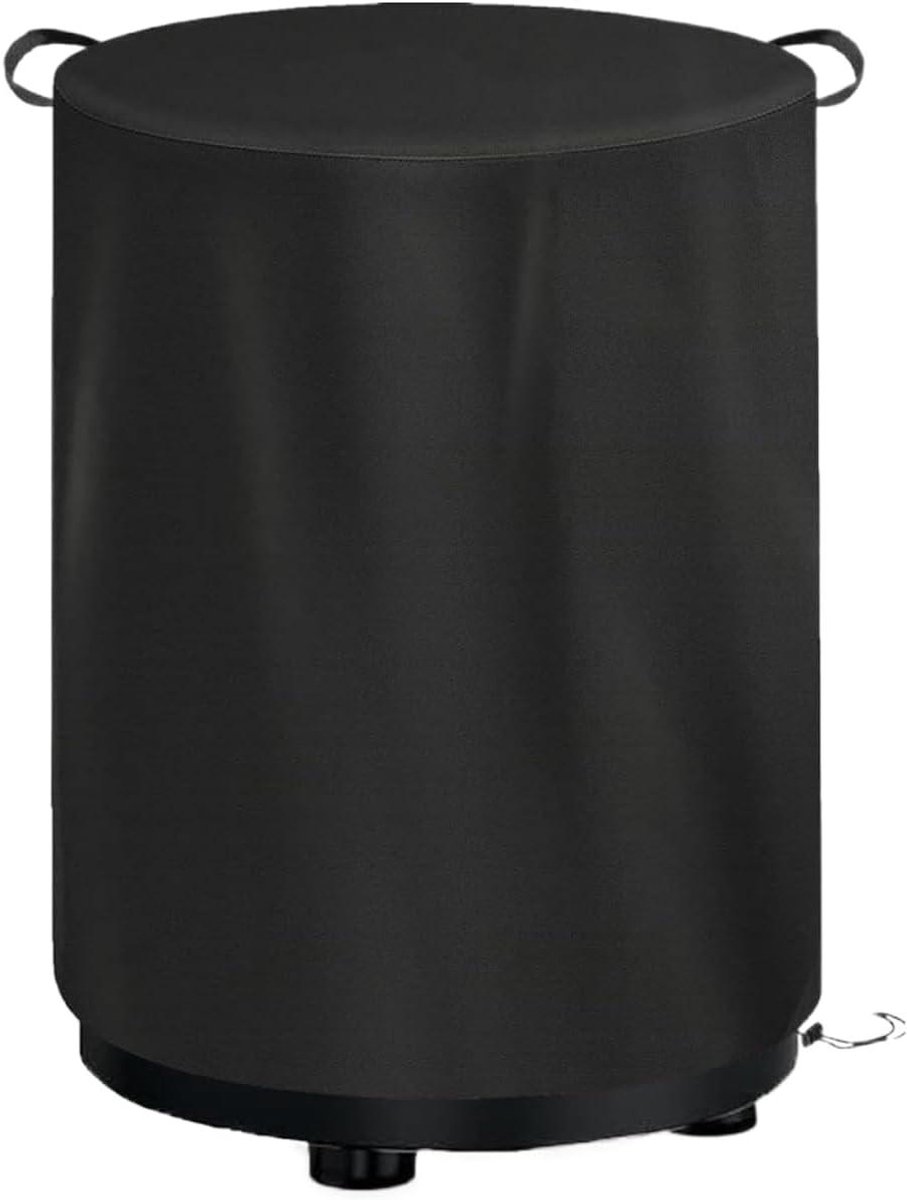 Vuurkorf Beschermhoes - Terras Accessoire - Buiten Beschermen - Waterdicht Robuust - 102 cm - Zwart