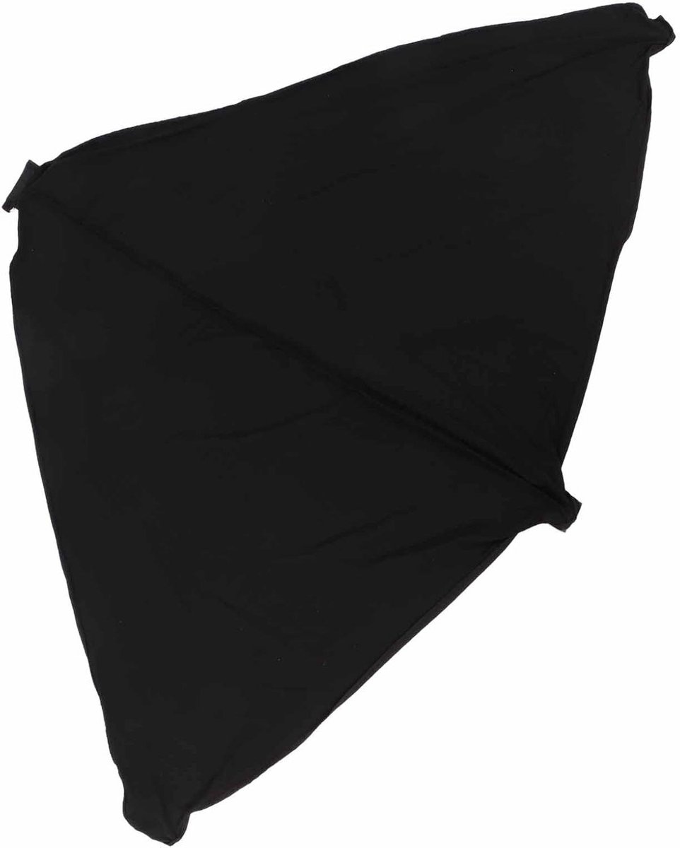 Luidspreker Statiefhoes - Standaard Cover - Podium Decoratie - Verstelbare Gesp - 140 cm - Zwart