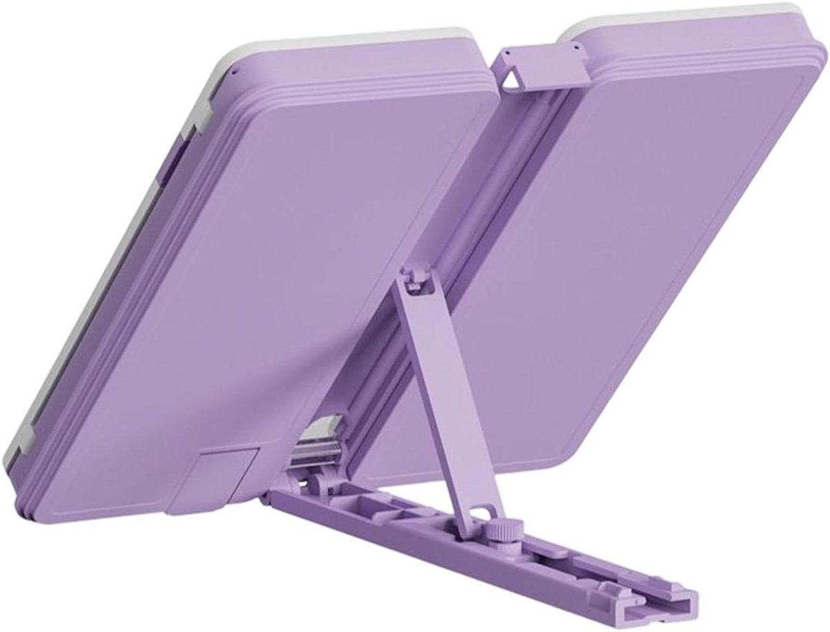 Bol.com Boekstandaard met Opbergruimte - Boekhouder Display - Studeren en Organiseren - Ingebouwde Opbergvakken - 4 x 5 x 4 cm aanbieding